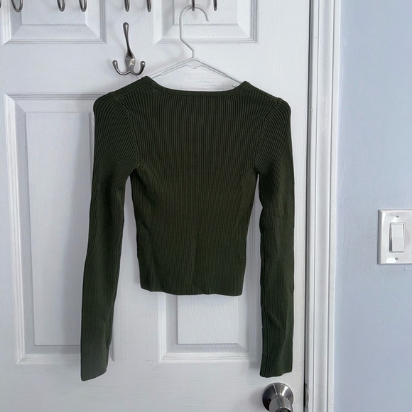 Lovers and Friends Limor Cardigan in Green - Picture 6 of 8